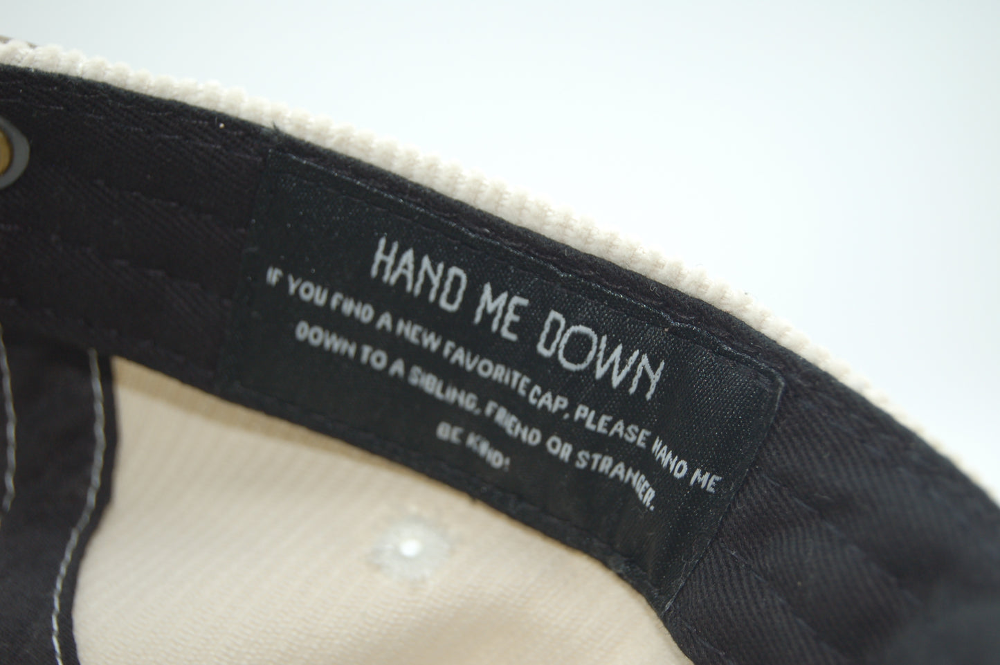 Lägerkepan fempanel off-white